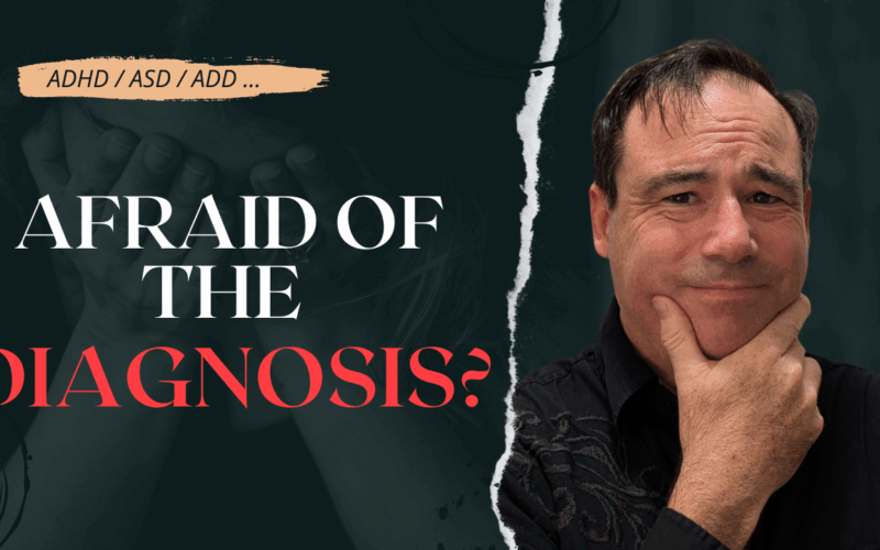 Parenting Pivot Episode 2 thumbnail with Patrick Weir and text: Afraid of the Diagnosis? This Shift Changes Everything.