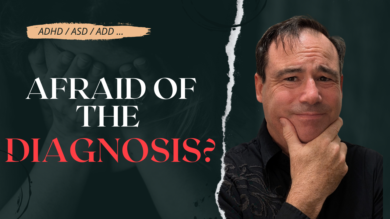 Parenting Pivot Episode 2 thumbnail with Patrick Weir and text: Afraid of the Diagnosis? This Shift Changes Everything.